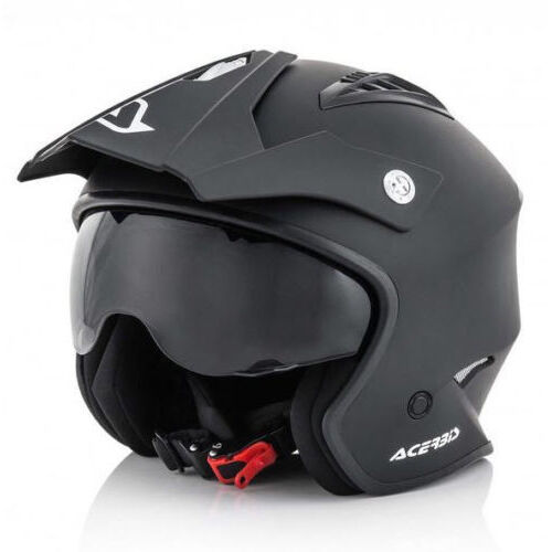 ACERBIS JET ARIA TRIAL HELMET - BLACK