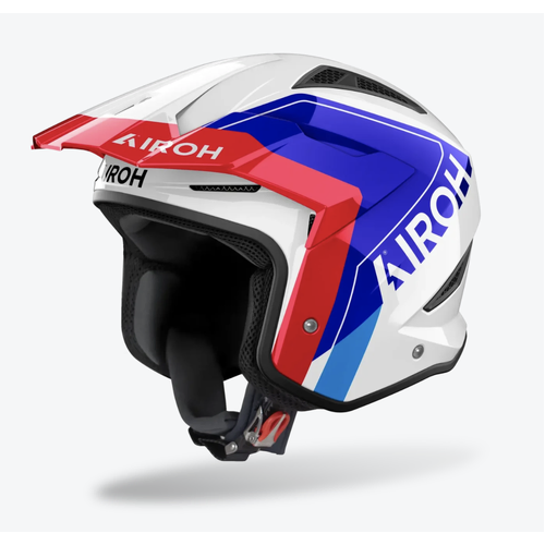 Airoh TRR 2 Trials Helmet - HUNT BLUE [Helmet Size: LRG]