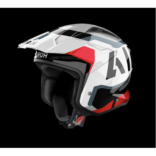 Airoh TRR 2 Trials Helmet - JUPITER RED GLOSS