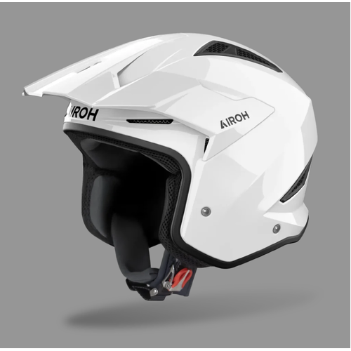 Airoh TRR 2 Trials Helmet - WHITE