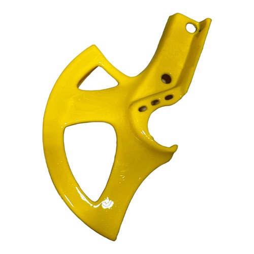 Brake Disc Cover Front 99 Yellow