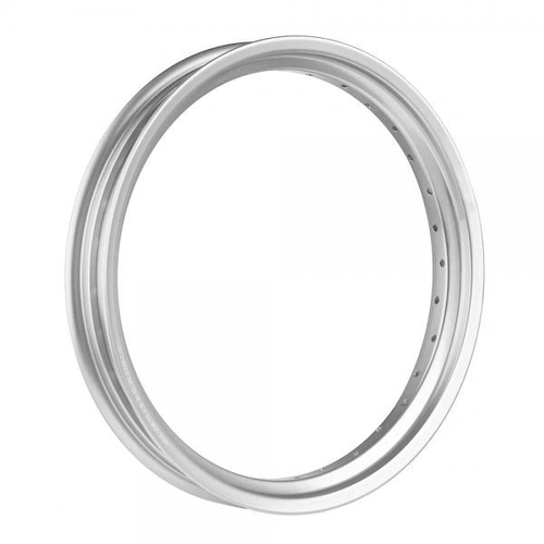 WHEEL REAR RIM 18" 36H Tube Type - Silver