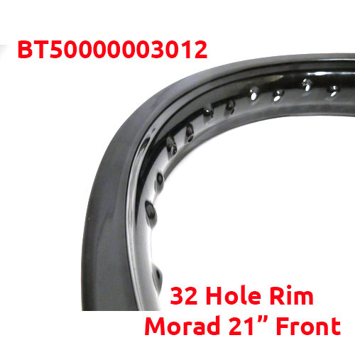 WHEEL FRONT RIM 32H Black