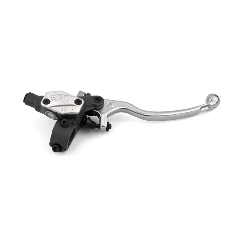 Front Brake Master Cylinder Braktec (V.1) Silver Lid. DOT4