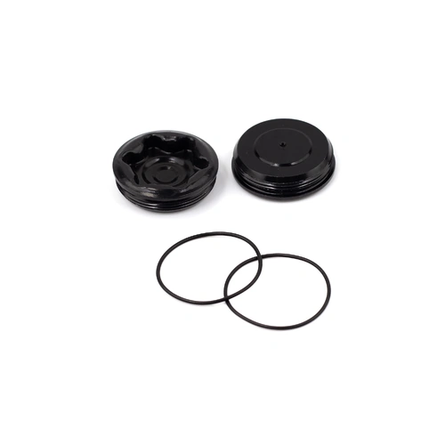 Braktec Front Caliper Inspection cap set - BLACK