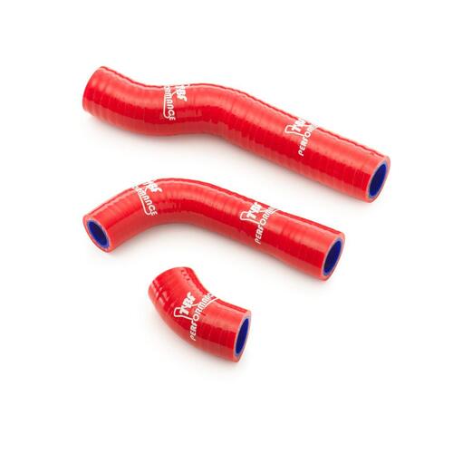 GasGas Radiator Hose Kit (3) Silicone RED 2014-22