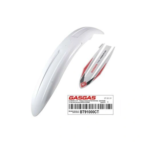 GUARD FRONT White Gas Gas 02-18