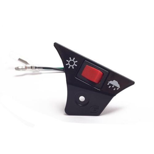 RHS Plastic Shroud, with MAP Switch Black. 13-14