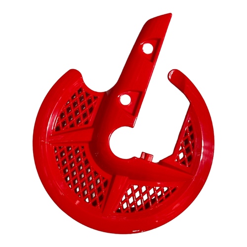 DISC PROTECTOR FRONT RED 2002-2010