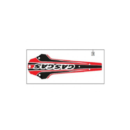 Sticker Rear Fender 2002-2010 Pro