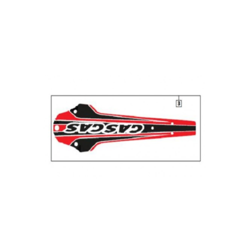 Sticker Rear Fender 2002-2010 Pro