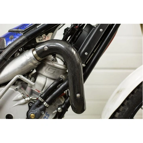 2M Carbon Exhaust Header Guard Gas Gas