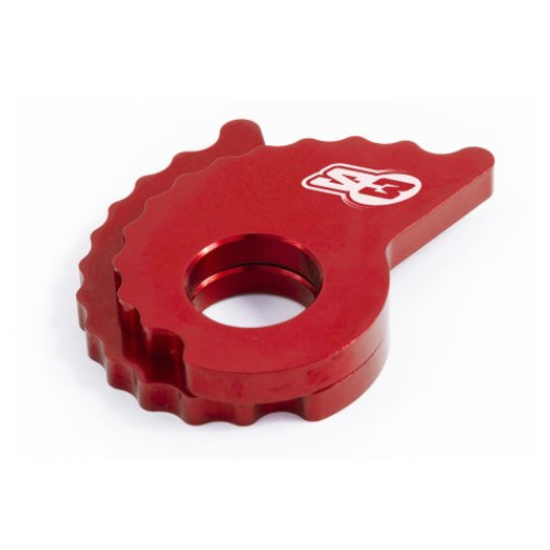 S3 Chain Adjusters (Snail Cams) d17mm Medium - Red