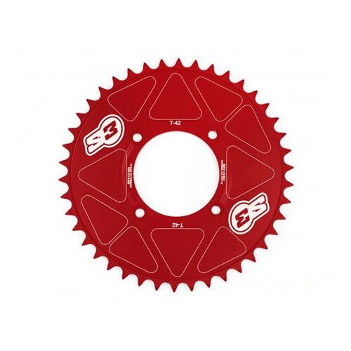 S3 FIM Full Rear Sprocket - RED