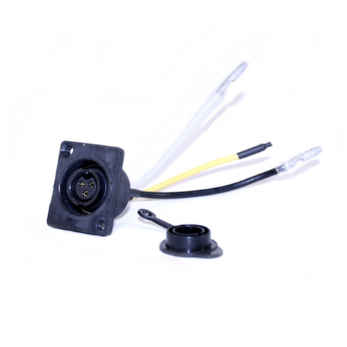 OSET Charge Port - female 3 pin. 24V, 36V, 48V
