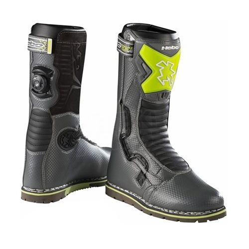 HEBO Tech Comp Boots - Green/Carbon Grey