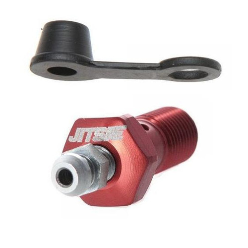 Banjo Bolt with valve - RED - 10mm