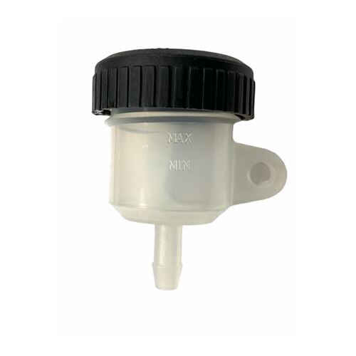 BRAKE FLUID RESERVOIR (vertical pipe)