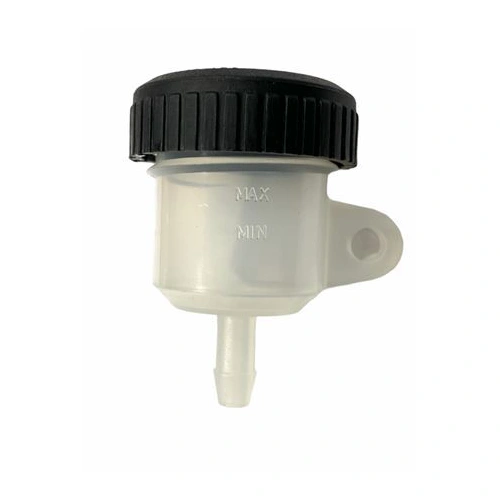 BRAKE FLUID RESERVOIR (vertical pipe)