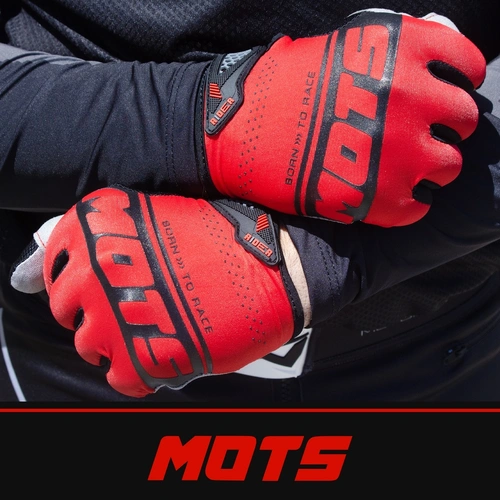 MOTS Gloves RIDER - RED