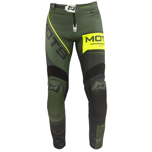 MOTS STEP8 Trials Pants (with Knee Protection) GREEN