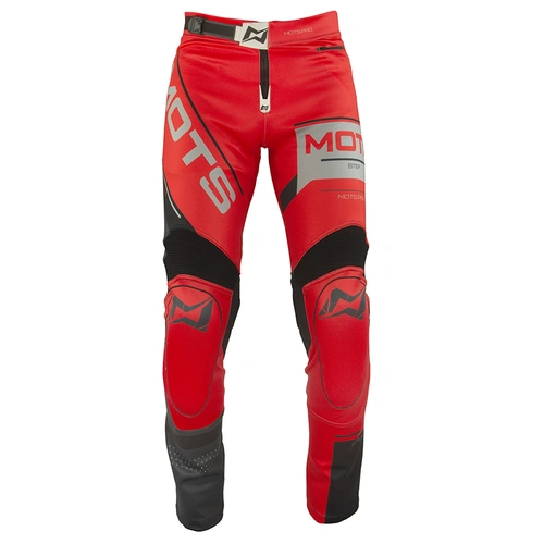 MOTS STEP8 Trials Pants (with Knee Protection) RED