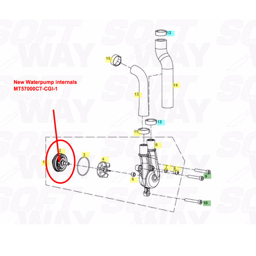 Water Pump interior 2015
