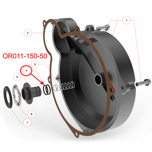 MECATECNO DF Clutch Slave O'Ring 2023→