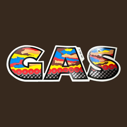 STICKER GASGAS TANK 94 (MULTI COLOUR) #2