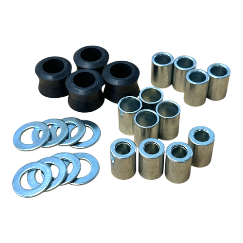RockShocks Mounting Bushes - Rubber and steel sleeves (8,10 and 12mm)