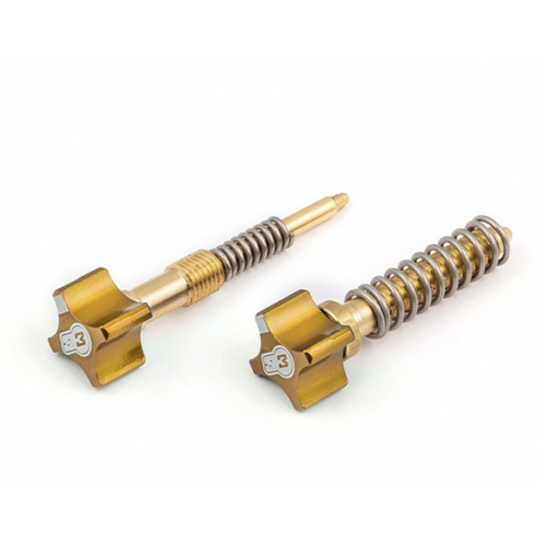 S3 Keihin Carb Adjusters - Mix & Idle - GOLD