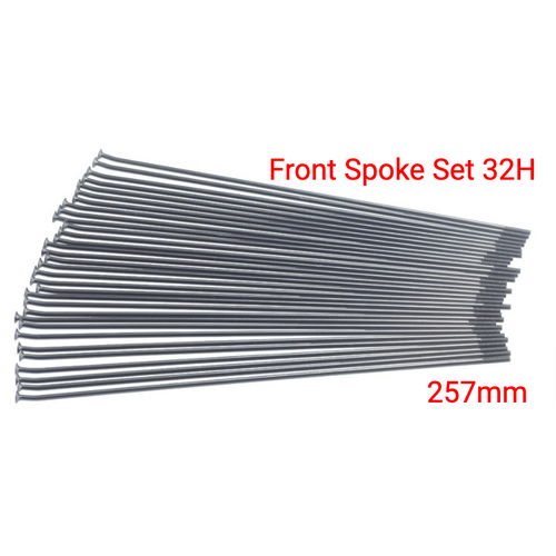 Front Wheel Spoke Kit (32 PZ) L=257mm x 3mm