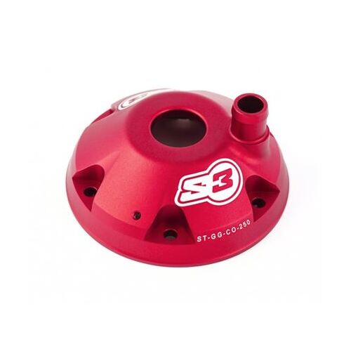S3 Cylinder Head Cover - GasGas ←2014 Sherco, Scorpa RED