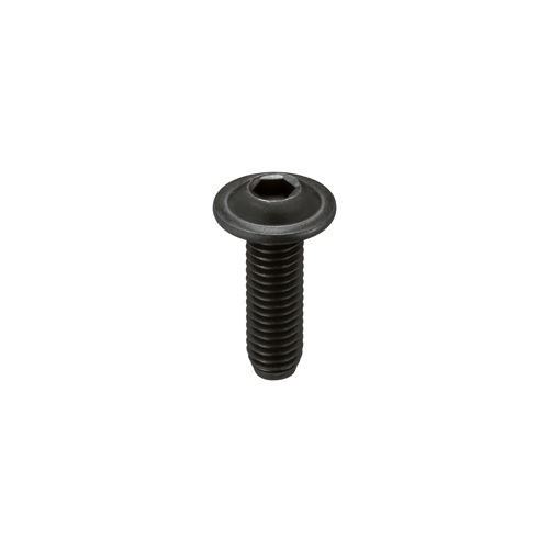Bolt M6 x 16 Button Head Flanged Black