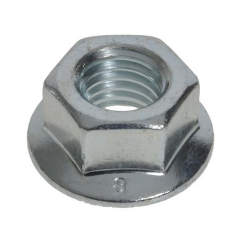 Lower Engine mount nut. M10 flanged