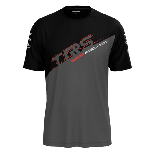 TRS T Shirt - Grey with Logo
