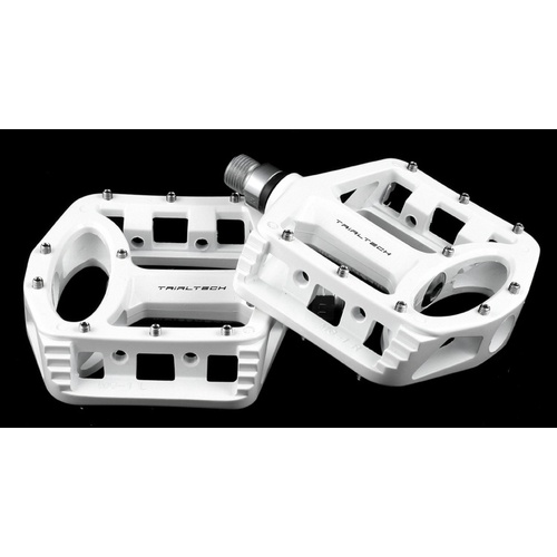 White platform pedals deals