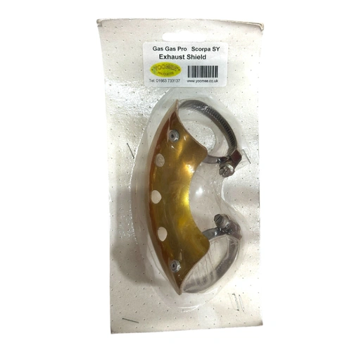 Exhaust Shield - Scorpa SY & GASGAS (gold)