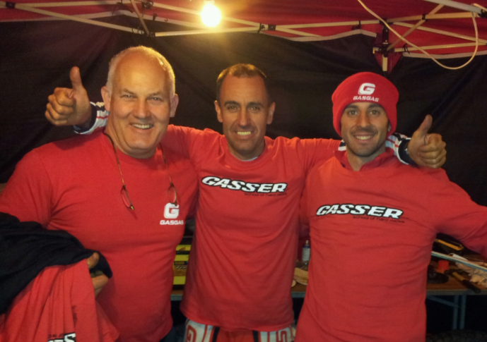 Saturday night, 11pm, bikes ready for a fresh start on Sunday........