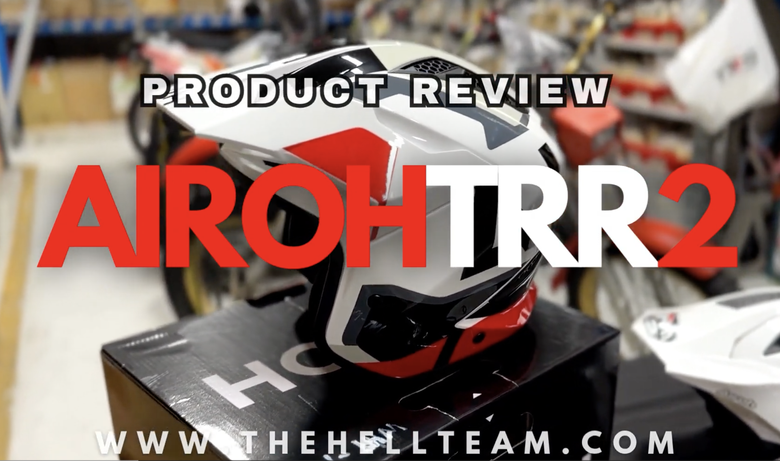 New Airoh TRR 2 Trials Helmet Review