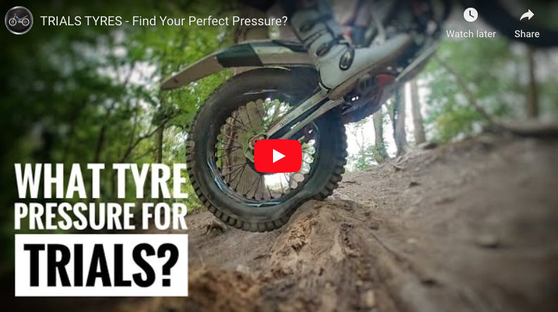 Trials Tyre Pressures