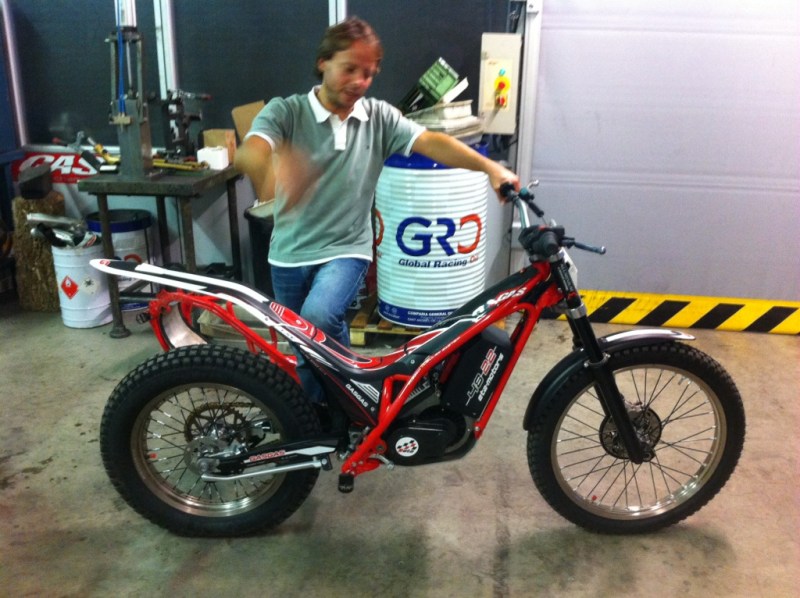 Gas Gas TXT-E first ride