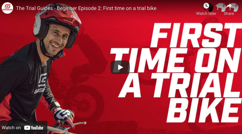 First time on a trials bike!