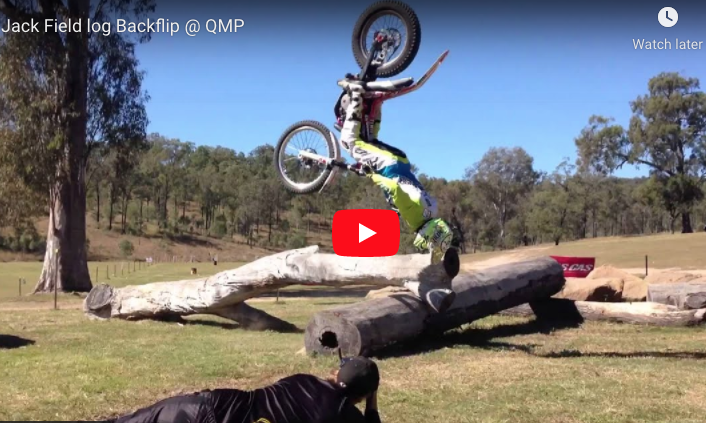 How to get over those tricky logs mid section.