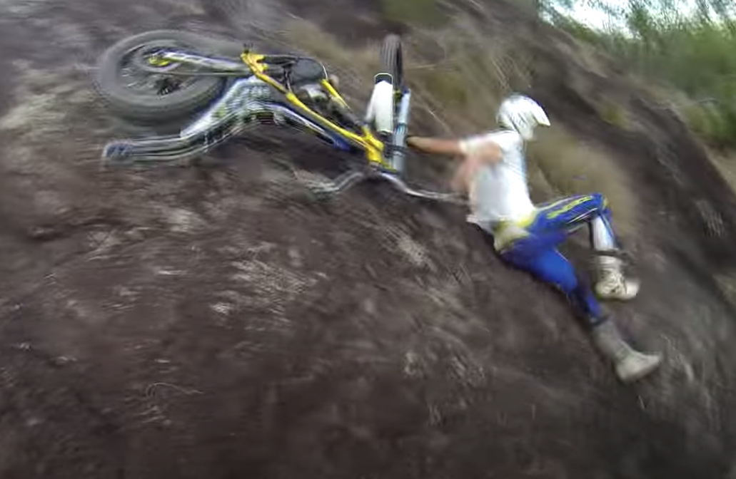 Evolution of a trials Rider.
