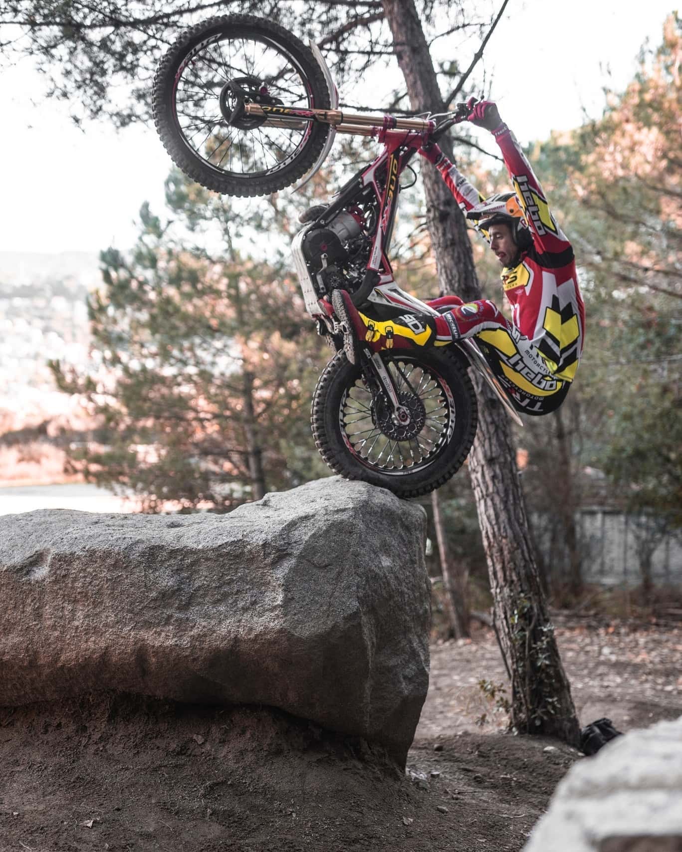 Adam Raga training on the new TRS ONE